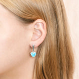 Larimar Pu’uwai Stud Earrings Earrings Island by Koa Nani 