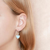 Larimar Pu'uwai Topaz Hook Earrings Earrings Island by Koa Nani 