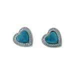 Larimar Pu'uwai Topaz Stud Earrings Earrings Island by Koa Nani 