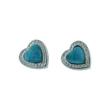 Larimar Pu'uwai Topaz Stud Earrings Earrings Island by Koa Nani 