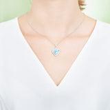 Larimar Radiant Heart Pendant Pendant Island by Koa Nani 