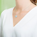 Larimar Radiant Heart Pendant Pendant Island by Koa Nani 