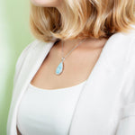 Larimar Reflections Pendant Pendant Island by Koa Nani 