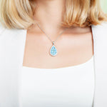 Larimar Reflections Pendant Pendant Island by Koa Nani 