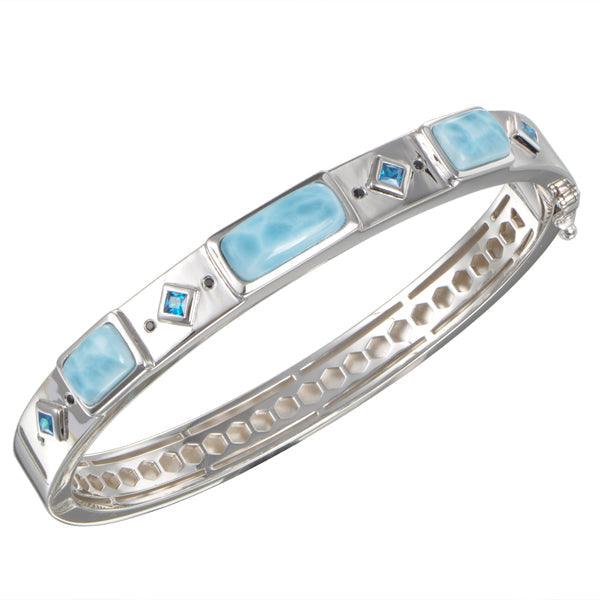 Larimar Renaissance Bangle Bangle Island by Koa Nani 