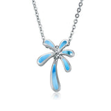 Larimar Retro Palm Tree Pendant Pendant Island by Koa Nani 