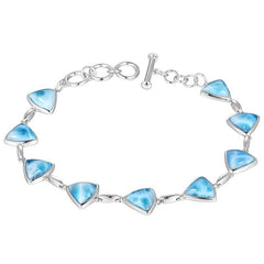 Larimar Reuleaux Charm Bracelet Bracelet Island by Koa Nani 