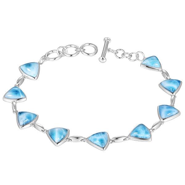 Larimar Reuleaux Charm Bracelet Bracelet Island by Koa Nani 