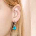 Larimar Reuleaux Curve Earrings Earrings Island by Koa Nani 