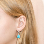 Larimar Reuleaux Curve Earrings Earrings Island by Koa Nani 