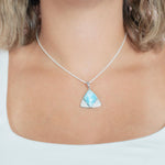 Larimar Right Rouleaux Pendant Pendant Island by Koa Nani 