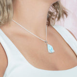 Larimar Right Rouleaux Pendant Pendant Island by Koa Nani 