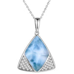 Larimar Right Rouleaux Pendant Pendant Island by Koa Nani 