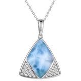 Larimar Right Rouleaux Pendant Pendant Island by Koa Nani 