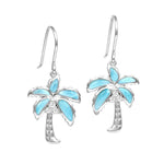 Larimar Royal Palm Earrings Earrings Island by Koa Nani 