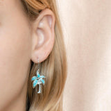 Larimar Royal Palm Earrings Earrings Island by Koa Nani 