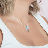 Larimar Royal Palm Tree Pendant Pendant Island by Koa Nani 