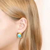 Larimar Royal Sun Earrings Earrings Island by Koa Nani 