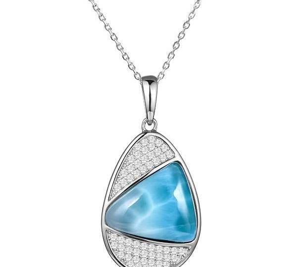 Larimar Sandwich Isles Pendant Pendant Island by Koa Nani 