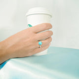 Larimar Saturn Ring Ring Island by Koa Nani 