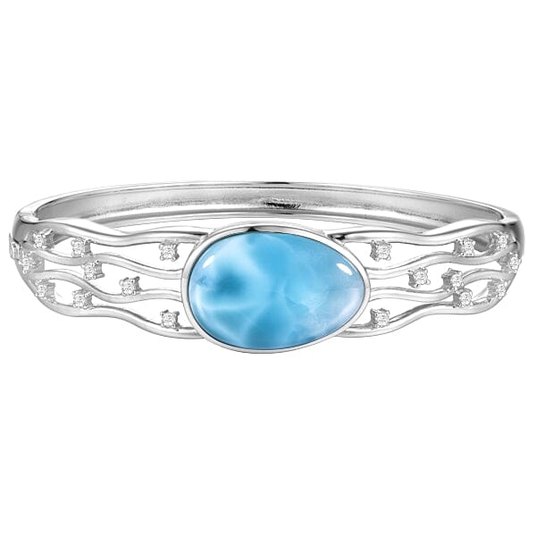 Larimar Sea Grass Bangle Bangle Island by Koa Nani 