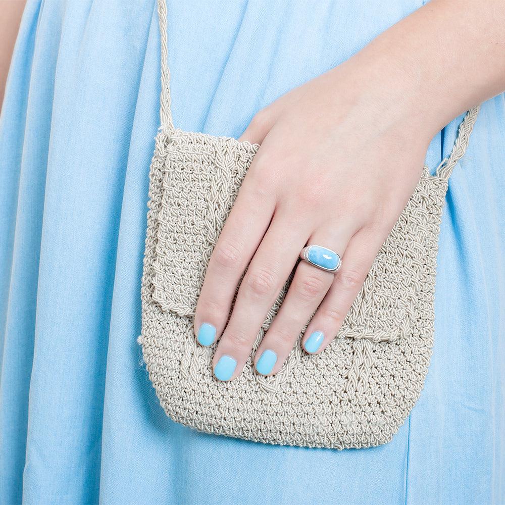 Larimar Sea Salt Ring Ring Island by Koa Nani 