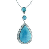 Larimar Sea Splash Pendant Pendant Island by Koa Nani 