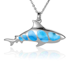 Larimar Shark Pendant Pendant Island by Koa Nani 