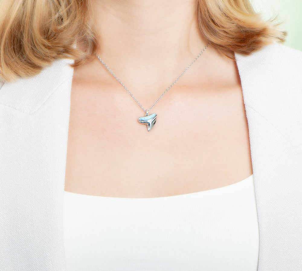 Larimar Shark Tooth Pendant Pendant Island by Koa Nani 