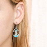 Larimar Shining Lighthouse Earrings Earrings Island by Koa Nani 