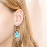 Larimar Shrine Earrings Earrings Island by Koa Nani 