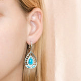 Larimar Shrine Earrings Earrings Island by Koa Nani 