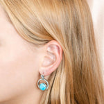 Larimar Solar Eclipse Earrings Earrings Island by Koa Nani 