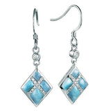 Larimar Southern Cross Earrings Earrings Island by Koa Nani 