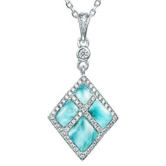 Larimar Southern Cross Pendant Pendant Island by Koa Nani 