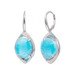 Larimar Sparkling Eye Earrings Earrings Island by Koa Nani 