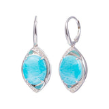 Larimar Sparkling Eye Earrings Earrings Island by Koa Nani 