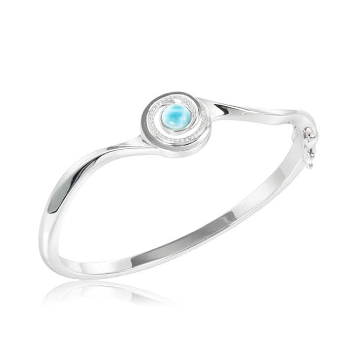 Larimar Spellbound Bangle Bangle Island by Koa Nani 