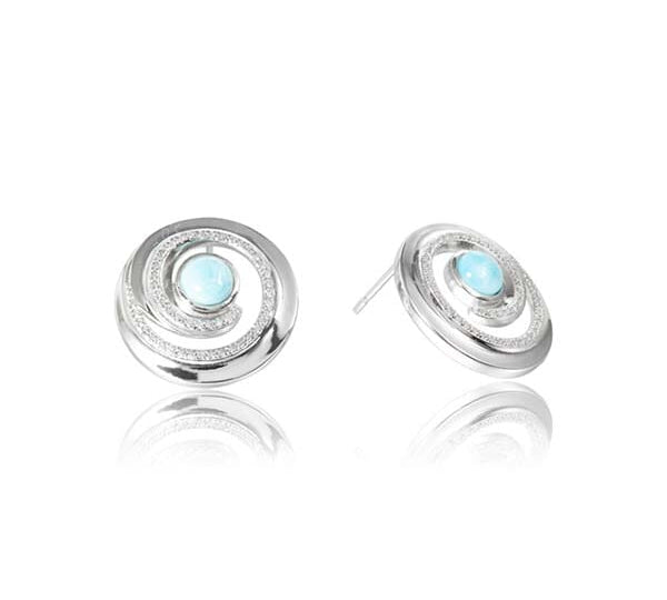 Larimar Spellbound Earrings Earrings Island by Koa Nani 