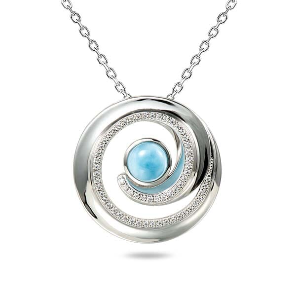 Larimar Spellbound Pendant Pendant Island by Koa Nani 