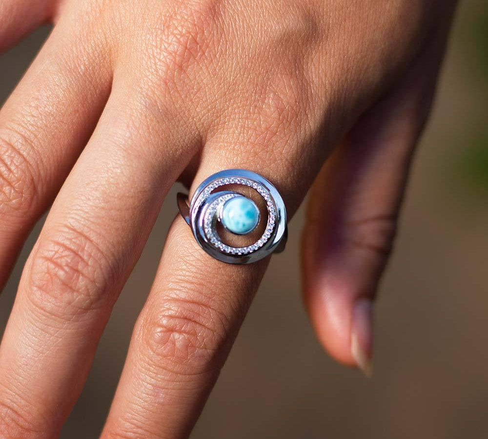 Larimar Spellbound Rings Ring Island by Koa Nani 5.0 