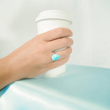 Larimar Split Band Azul Ring Ring Island by Koa Nani 