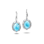 Larimar Stars Align Earrings Earrings Island by Koa Nani 