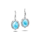 Larimar Stars Align Earrings Earrings Island by Koa Nani 