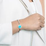 Larimar Sun Ring Bangle Bangle Island by Koa Nani 