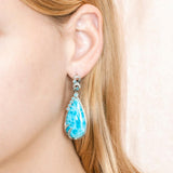Larimar Tears of Joy Earrings Earrings Island by Koa Nani 