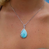 Larimar Tears of Joy Pendant Pendant Island by Koa Nani 