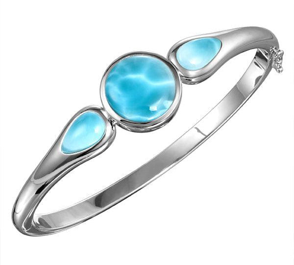 Larimar Three Seas Bangle Bangle Island by Koa Nani 