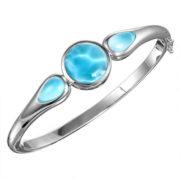 Larimar Three Seas Bangle Bangle Island by Koa Nani 