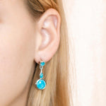 Larimar Three Seas Earrings Earrings Island by Koa Nani 